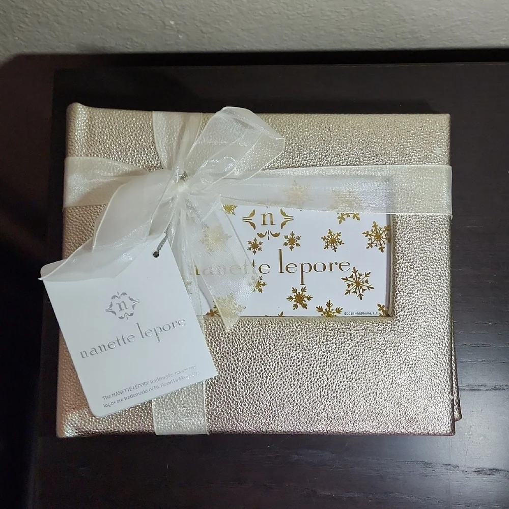 Nanette Lepore Gold Photo Album - Picture 1 of 6